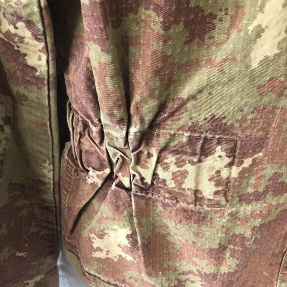 Vintage Italian Army Vegetato Jacket Mens Medium Camo Combat Military EI 2000s - Picture 8 of 15
